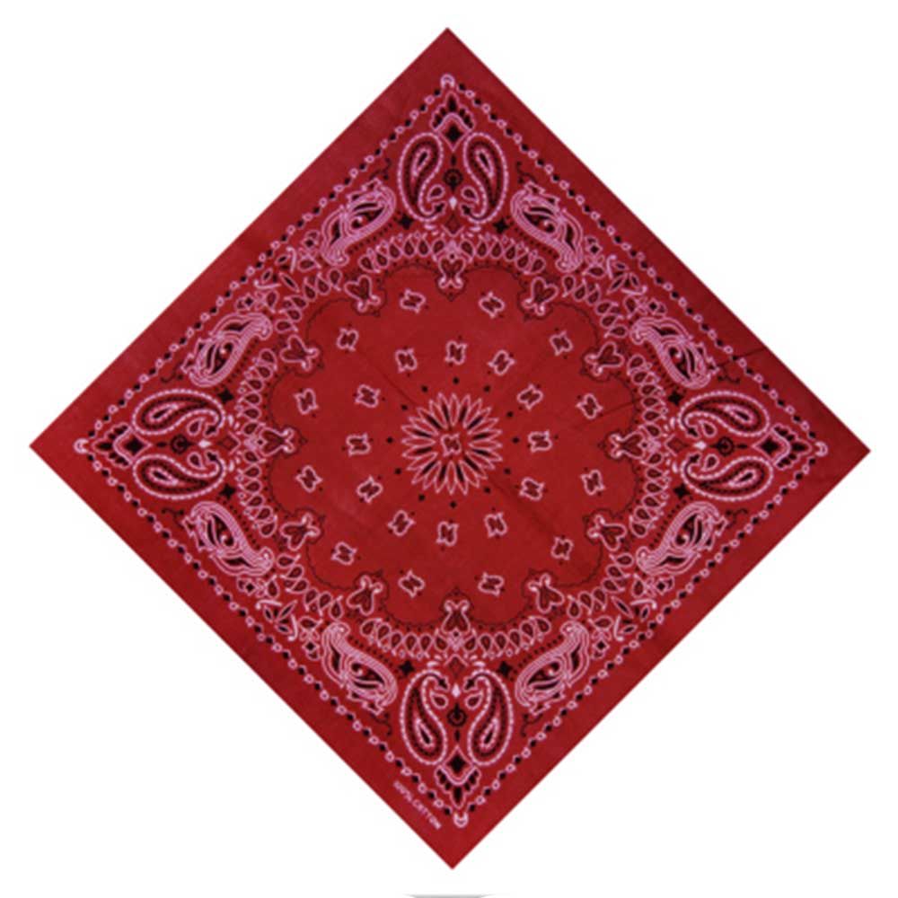 Bandana carré 55x55cm pour hom - Handkerchief Cotton Men avis et prix