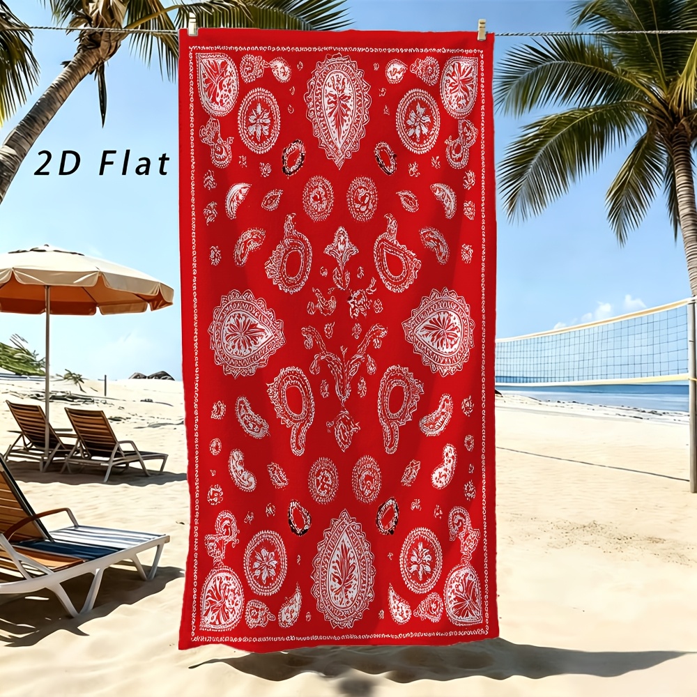Serviette de plage classique e - Woven Scarf Blanket avis et prix