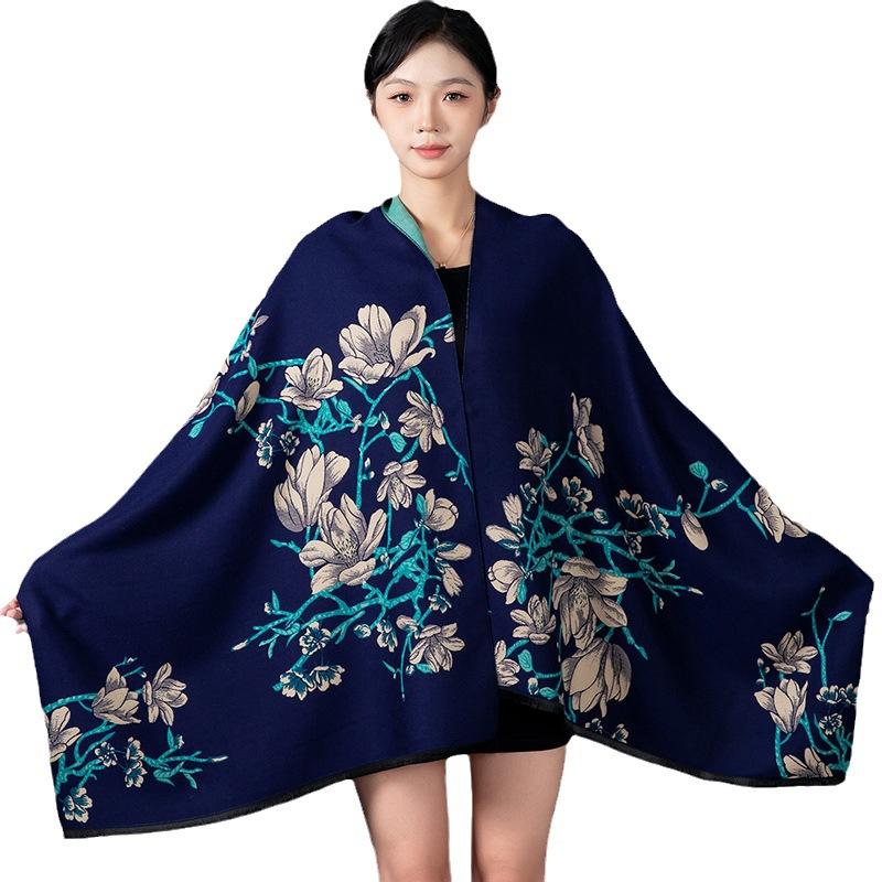Femmes hiver châle cachemire é - Woven Scarf Blanket avis et prix