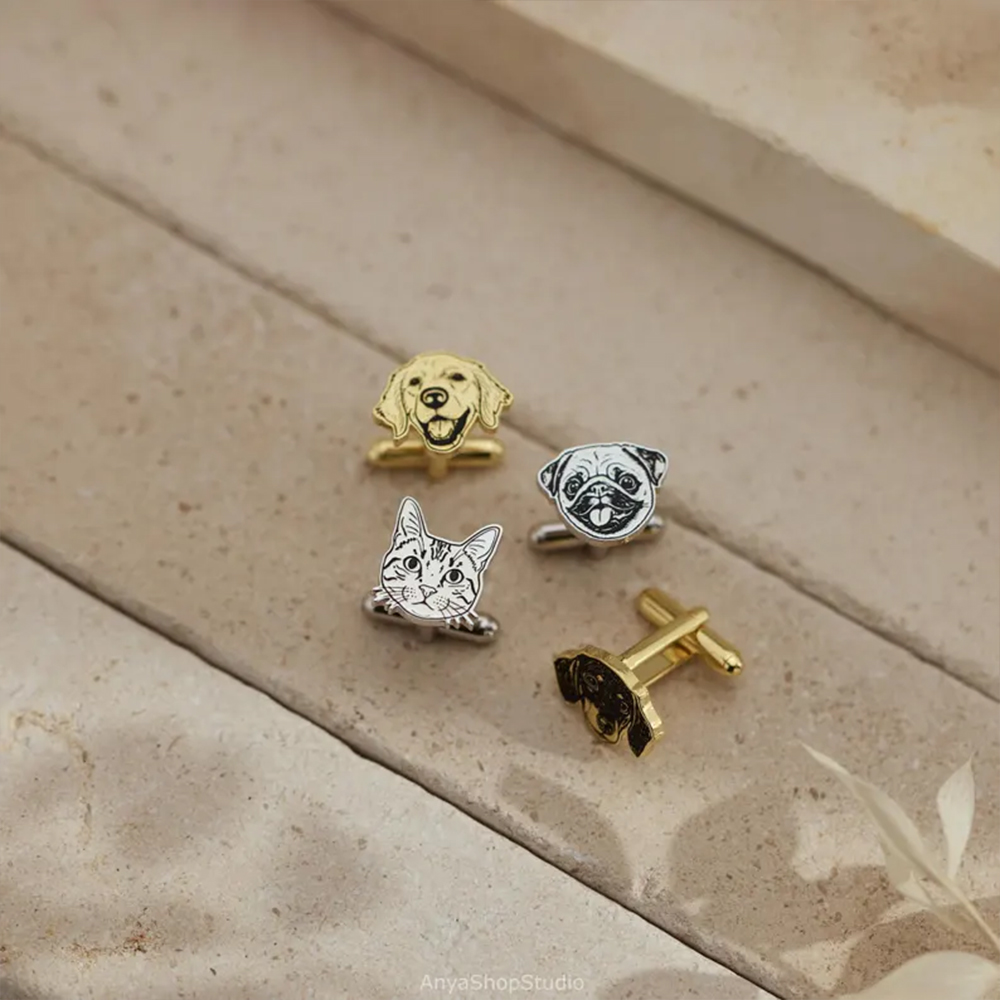 Boutons de manchette personnal - Tie Clip Silver avis et prix