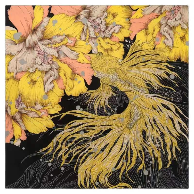 130CM * 130CM Foulard en soie  - Scarf Silk Square avis et prix