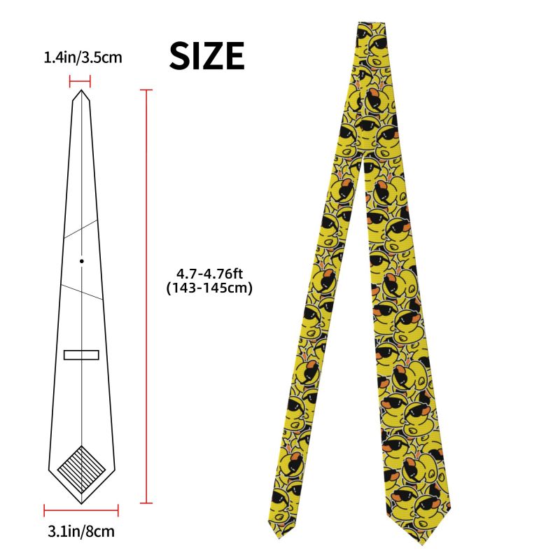 Cravate Homme Motif Canards en - Skinny Tie Men avis et prix