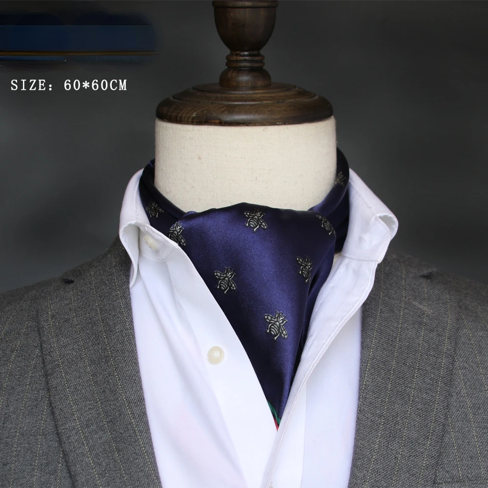 Foulard en soie britannique po - Ascot Neck Scarf avis et prix