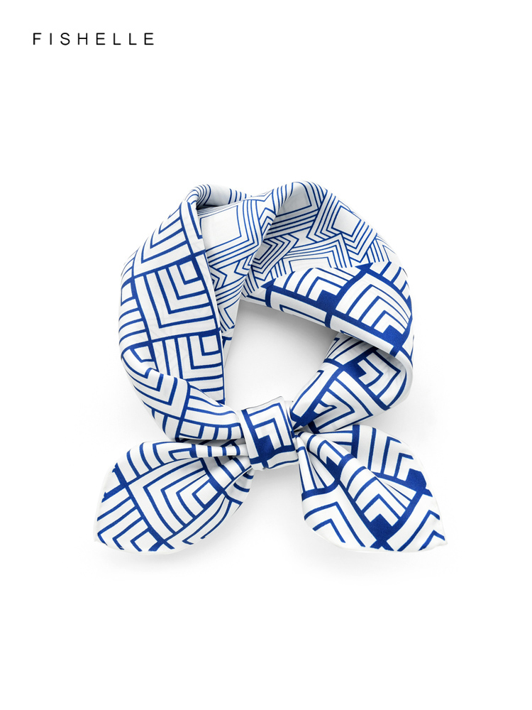 Foulard en soie naturelle pour - Silk Neck Scarf avis et prix