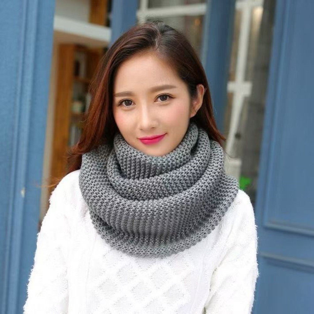 Écharpe à boucle infinie de co - Infinity Scarf Knit avis et prix